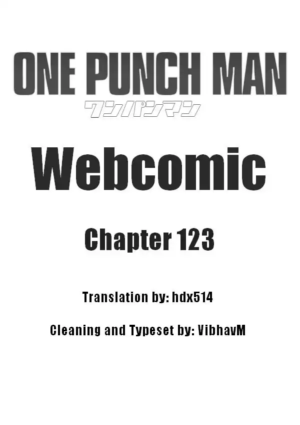 Onepunch-Man (ONE) Chapter 123 1